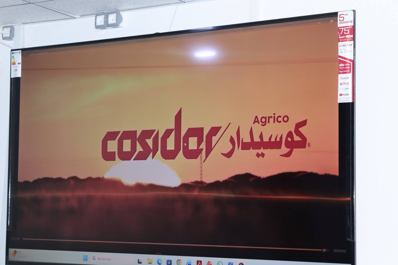 Cooperation between the Higher School of Saharan Agriculture and Cosider Agro
