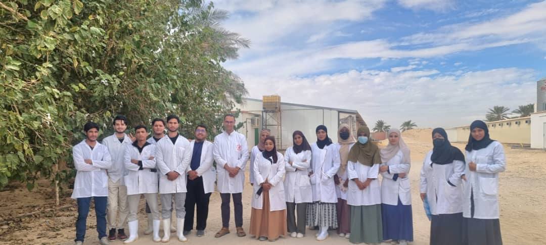 خرجة علمية للسنة رابعة إنتاج حيواني