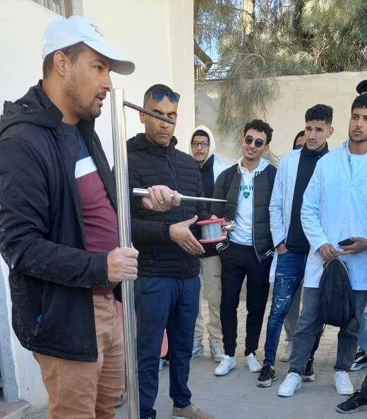 خرجة علمية لفائدة طلبة السنة الثالثة جذع مشترك علوم فلاحية